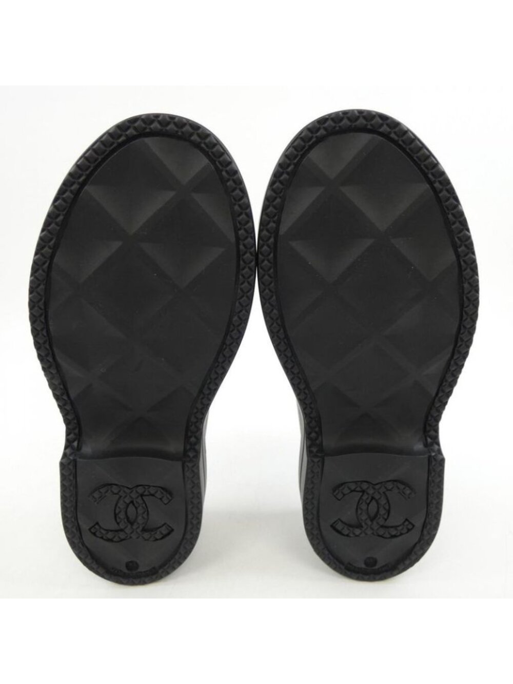Chanel Rain Shoes Brown 38 - Picture 4 of 6